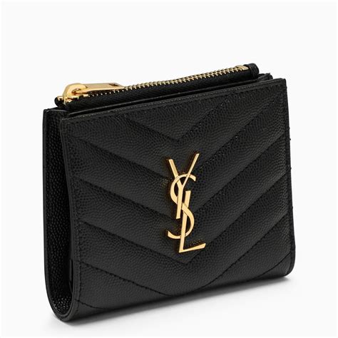 portemonnaie damen leder ysl|PORTEMONNAIES .